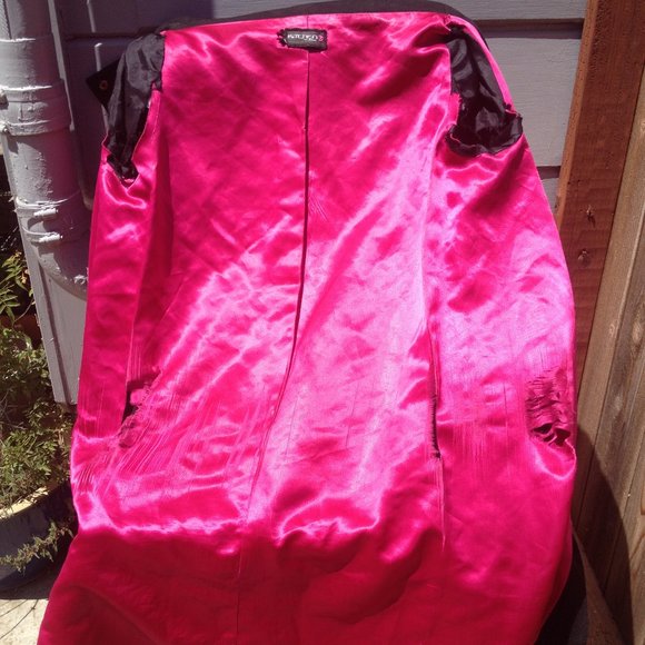 Kitchen Orange futuristic high-collar wool coat - Picture 7 of 10